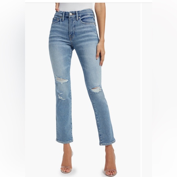Good American - good legs distressed size 8 - Picture 1 of 6